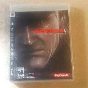 Metagearsolid Guns of the Patriots PS3 Video Game